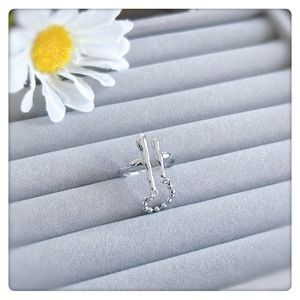 ✨NEW LAUNCH✨S925 Stamped silver special style gorgeous adjustable ring forwomen